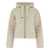 Woolrich WOOLRICH CHEVRON HOODED JACKET CLOTHING NUDE & NEUTRALS