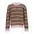 Marni MARNI Striped mohair and wool pullover PINK