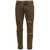 Dolce & Gabbana Brown Straight Jeans with Rips in Cotton Denim Man BROWN