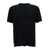 Tom Ford Black Crewneck T-Shirt in Cotton Blend Man BLACK