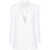 Calvin Klein CALVIN KLEIN COTTON TWILL TAILORED BLAZER CLOTHING WHITE