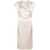 Calvin Klein CALVIN KLEIN NAIA DRAPED NECKLINE MIDI DRESS CLOTHING NUDE & NEUTRALS
