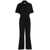 Calvin Klein CALVIN KLEIN VISCOSE NYLON BLEND JUMPSUIT CLOTHING BLACK