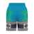 ALANUI Alanui Blue Multicolour Cotton Blend Shorts BLUE FOREST/GRE