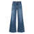 FRAME Palazzo Blue Denim Jeans Frame Woman BLU