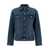 Michael Kors Blue Jacket with Classic Collar and Buttons in Cotton Denim Woman BLU