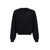 Off-White Off-White Cotton Crew-Neck Sweatshirt Black