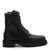 Off-White OFF-WHITE BLACK LEATHER BOOTS BLACK