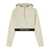 Palm Angels PALM ANGELS LOGO TAPE ZIPPED HOODY CLOTHING WHITE