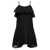 Isabel Marant Black Tiered Sleeveless Minidress with Ruffles in Cotton Woman BLACK