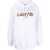 Lanvin LANVIN CURB OVERSIZED FIT HOODIE CLOTHING WHITE