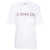 Lanvin LANVIN OVERSIZED EMBROIDERED T-SHIRT CLOTHING WHITE