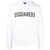 DSQUARED2 DSQUARED2  COOL SWEAT CLOTHING WHITE