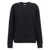 Ganni Ganni Organic Cotton Crewneck Sweatshirt Black