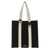 JACQUEMUS 'Le Cabas Cuerda' shopping bag White/Black