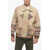 Fay Archive Cotton Saharan Jacket With Frogs Beige