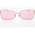 Dior Squared Missdior Sunglasses With Golden-Frame Pink