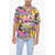 Palm Angels Bowling Sunsceen Shirt With Breast-Pocket Multicolor