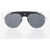 Dior Silver-Tone Frame Revolutiomn Aviator Sunglasses Black