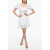 CHARO RUIZ Cotton Melissa Dress With Macrame' Lace Details White