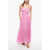 Isabel Marant Etoile Giana Maxi Dress With Gathered Detail Pink