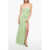 THE ANDAMANE Isabelle Maxi Dress With Shawl Neckline Green