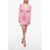 Isabel Marant Draped Lara Dress With V-Neckline Pink