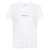 Stella McCartney STELLA MCCARTNEY logo-embroidered cotton T-shirt WHITE