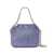 Stella McCartney STELLA MCCARTNEY Falabella mini crystal-embellished tote bag LILAC