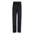 Balenciaga Oversized Black Tailored Pants in Wool Blend Man BLACK