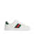 Gucci GUCCI LEATHER SNEAKER SHOES WHITE