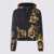 Versace Jeans Couture VERSACE JEANS COUTURE BLACK AND GOLD CASUAL JACKET BLACK