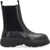 Burberry Burberry Leather Chelsea Boots BLACK