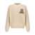 AXEL ARIGATO 'Team' Beige Sweatshirt with Front Logo Patch in Cotton Man BEIGE