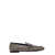 Dolce & Gabbana 'Ariosto' Beige Loafers with Logo Plaque in Coated Canvas Man BEIGE