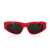 Balenciaga Balenciaga Sunglasses 016 RED SILVER GREY
