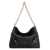 Givenchy GIVENCHY VOYOU CHAIN LEATHER SHOULDER BAG BLACK