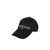 Givenchy GIVENCHY BLACK COTTON LOGO BASEBALL CAP BLACK