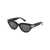 Bottega Veneta Bottega Veneta Sunglasses 001 BLACK BLACK GREY