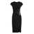 Givenchy GIVENCHY Dress in crepe and 4G tulle BLACK