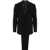 Emporio Armani EMPORIO ARMANI Wool single-breasted suit BLACK