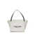 Tom Ford TOM FORD Canvas and leather large tote bag BEIGE