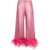OSEREE OSÉREE LUMIERE PLUMAGE LONG PANTS CLOTHING PINK & PURPLE