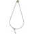 Paul Smith Paul Smith Men Necklace Double Ring Accessories GREY
