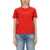 Lanvin LANVIN T-SHIRT WITH LOGO RED