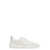 ZEGNA ZEGNA TRIPLE STITCH LEATHER SNEAKERS IVORY