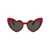 Saint Laurent Saint Laurent Eyewear Sunglasses 002 RED RED GREY