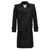 Burberry Double-breasted maxi trench coat Black