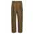 LEMAIRE 'One Pleat' trousers Brown
