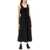 Moncler Two-Tone Midi Dress BLACK